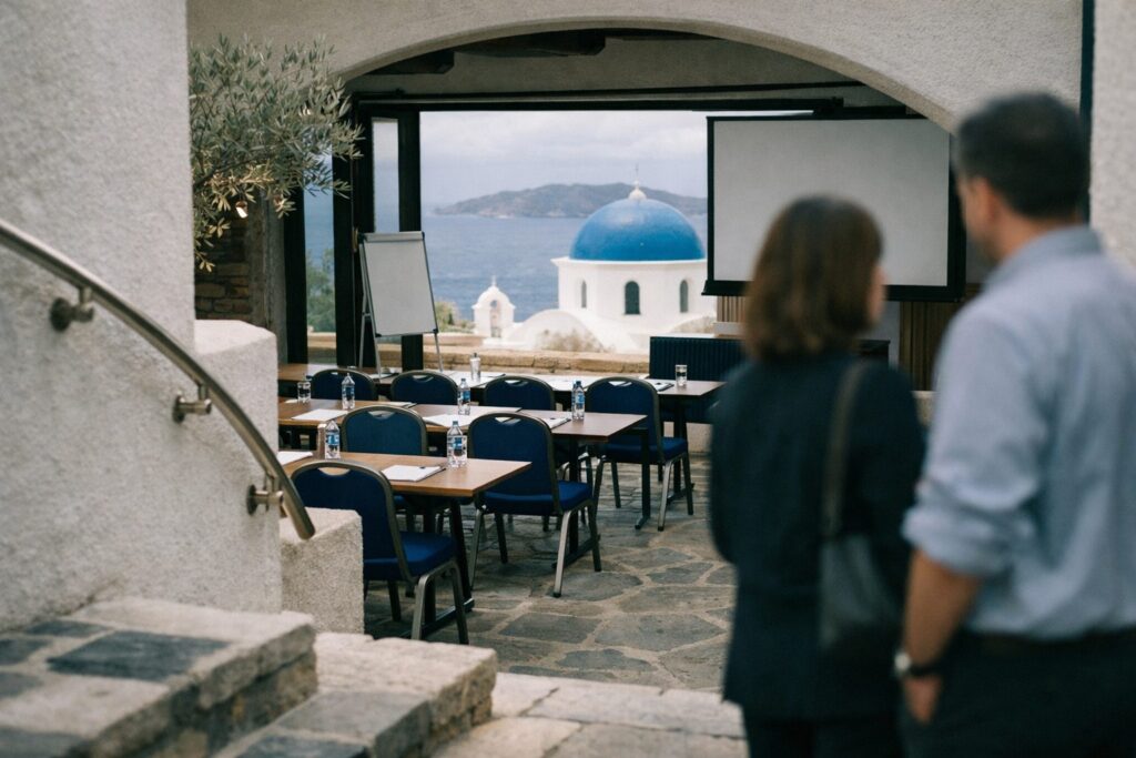 Lire la suite à propos de l’article Grèce pour séminaire d’entreprise : Athènes, Crète et îles selon la saison