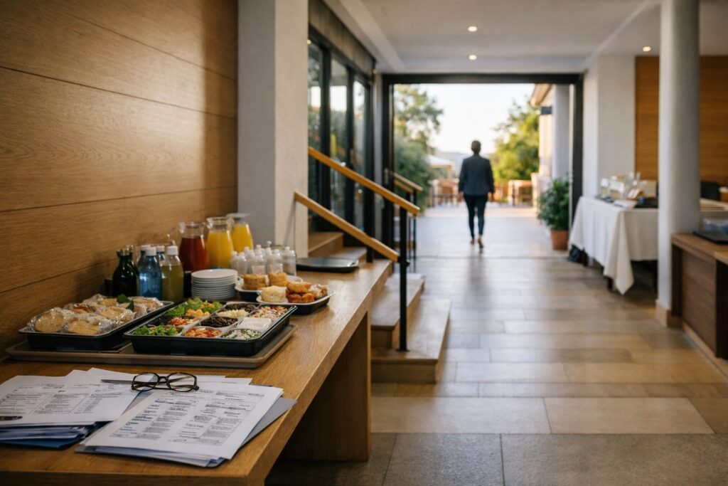 Lire la suite à propos de l’article Restauration de séminaire : allergies, régimes et pauses à cadrer en amont
